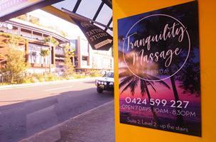 oil massage in spacious rooms